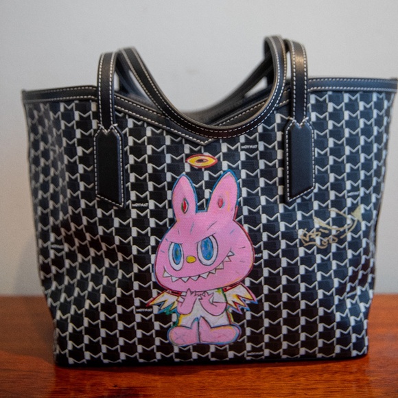 SIGNED BY ARTIST MOYNAT x KASING LUNG Collection M Tote Bag NEW Limited Edition - Picture 5 of 17